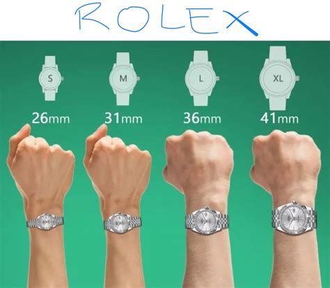 how to measure rolex watch size|Rolex watch size chart.